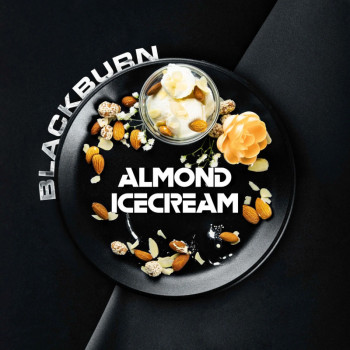 Табак для кальяна BlackBurn Almond IceCream (БлэкБерн Миндальное Мороженое) 100г - фото 1